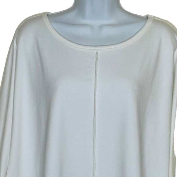 Spanx Perfect Length Top Dolman 3/4 Sleeve Ivory - Picture 4 of 14